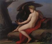 Angelika Kauffmann Ganymed und der Adler oil painting on canvas